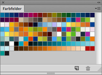 Die Farbfelder-Palette in Photoshop