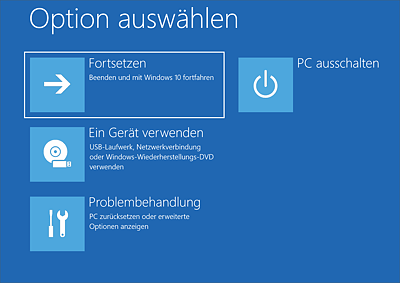 Das erweiterte Startmenü von Windows 10