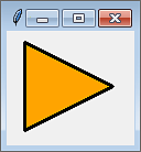 Ein Dreieck mit create_polygon