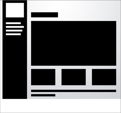 Anregungen, Trends und Analysen finden Sie regelmäßig in den verschiedensten Webdesign-Blogs, so wie hier typische Portfolio-Layouts bei designshack.net/articles/layouts/10-rock-solid-website-layout-examples.