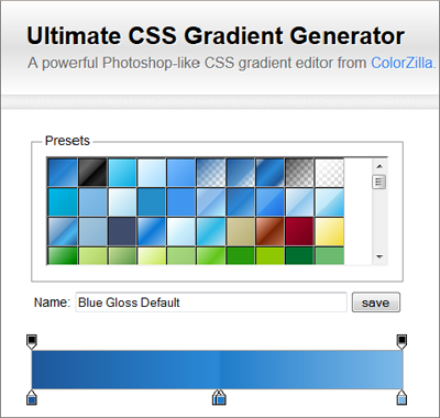 Der Ultimate CSS Gradient Generator