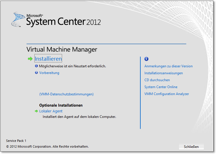 2012 machine. Microsoft System Center 2012. Установка System Center. VMM Microsoft. System Center Virtual Machine.